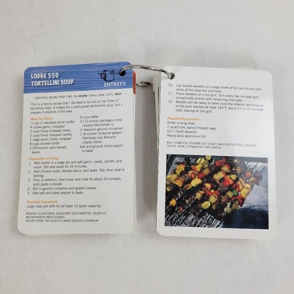 The Scout's Deck of Outdoor Recipe Cards - Picture 3 of 5